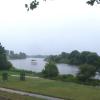 Die Weser mit der "Friedrich"